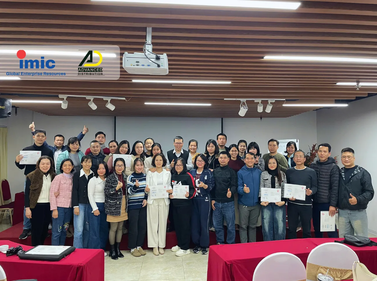 IMIC đào tạo Excel Nâng Cao cho ADVANCED DISTRIBUTION CO., LTD tại Hà Nội.